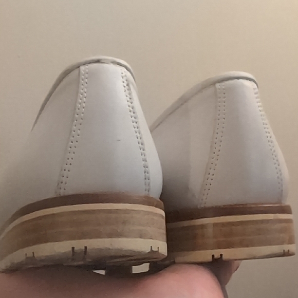 Bally "Tiffany" White Leather Loafers - Picture 4 of 10